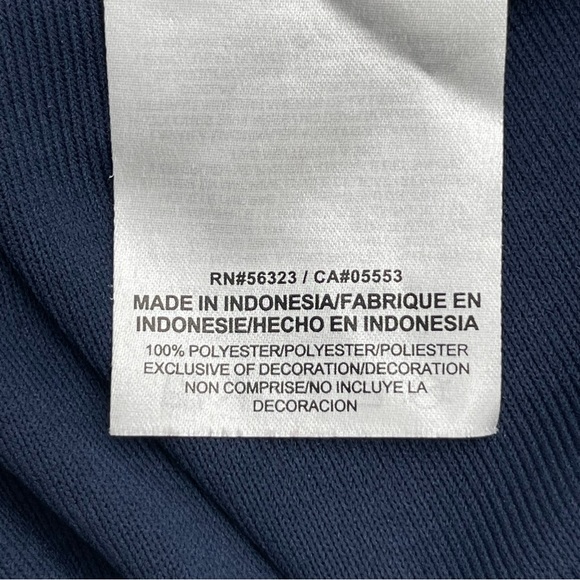 Eileen Fisher Black Knit Split Neck Sleeveless Dress Sz Large Summer Above Knee - Picture 9 of 13